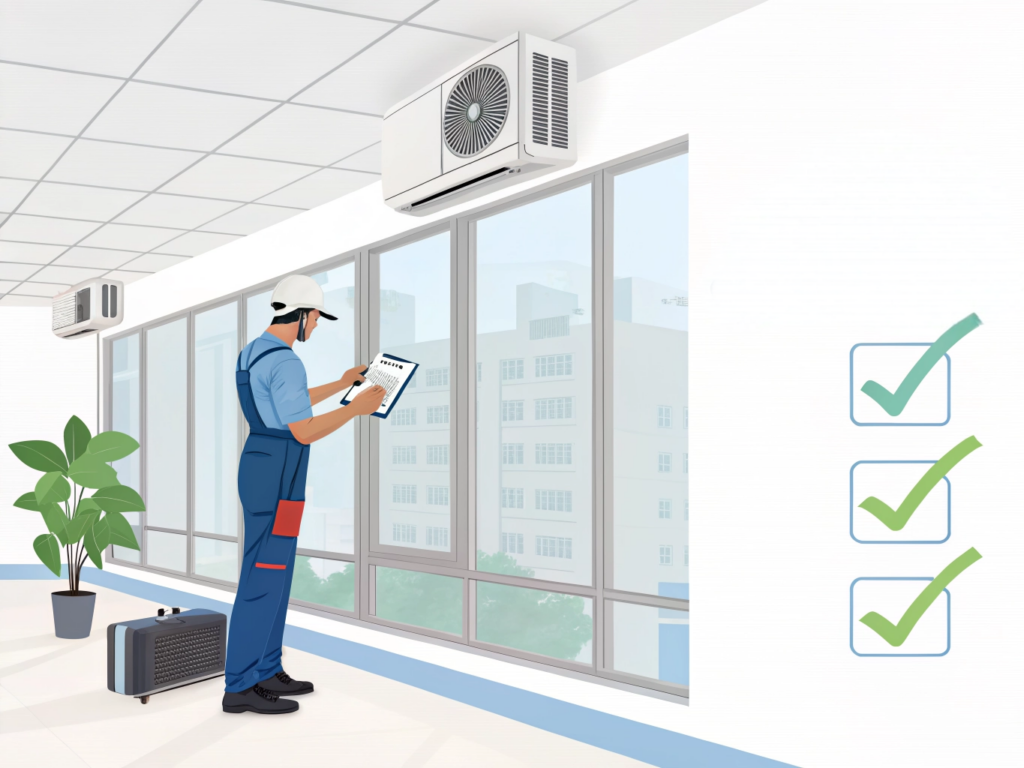 PMOC e manutenção preventiva de ar-condicionado: o que sua empresa precisa saber para evitar multas e proteger a saúde