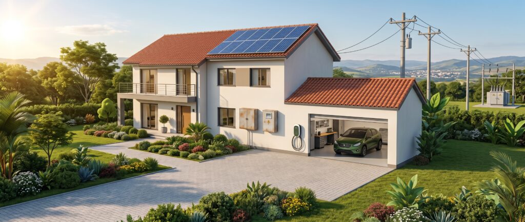 O passo a passo para abastecer o carro elétrico com energia solar